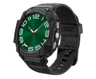 Pasek i akcesoria do zegarków SPIGEN Rugged Armor Pro do Galaxy Watch Ultra (47 mm) black
